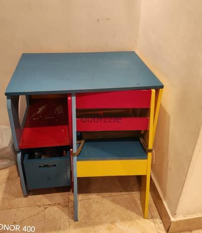 طقم مكتب دراسي للأطفال